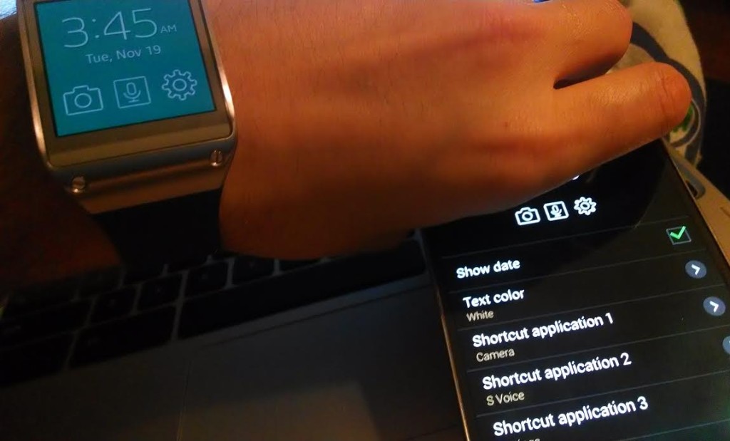 Samsung Galaxy Gear and Note III